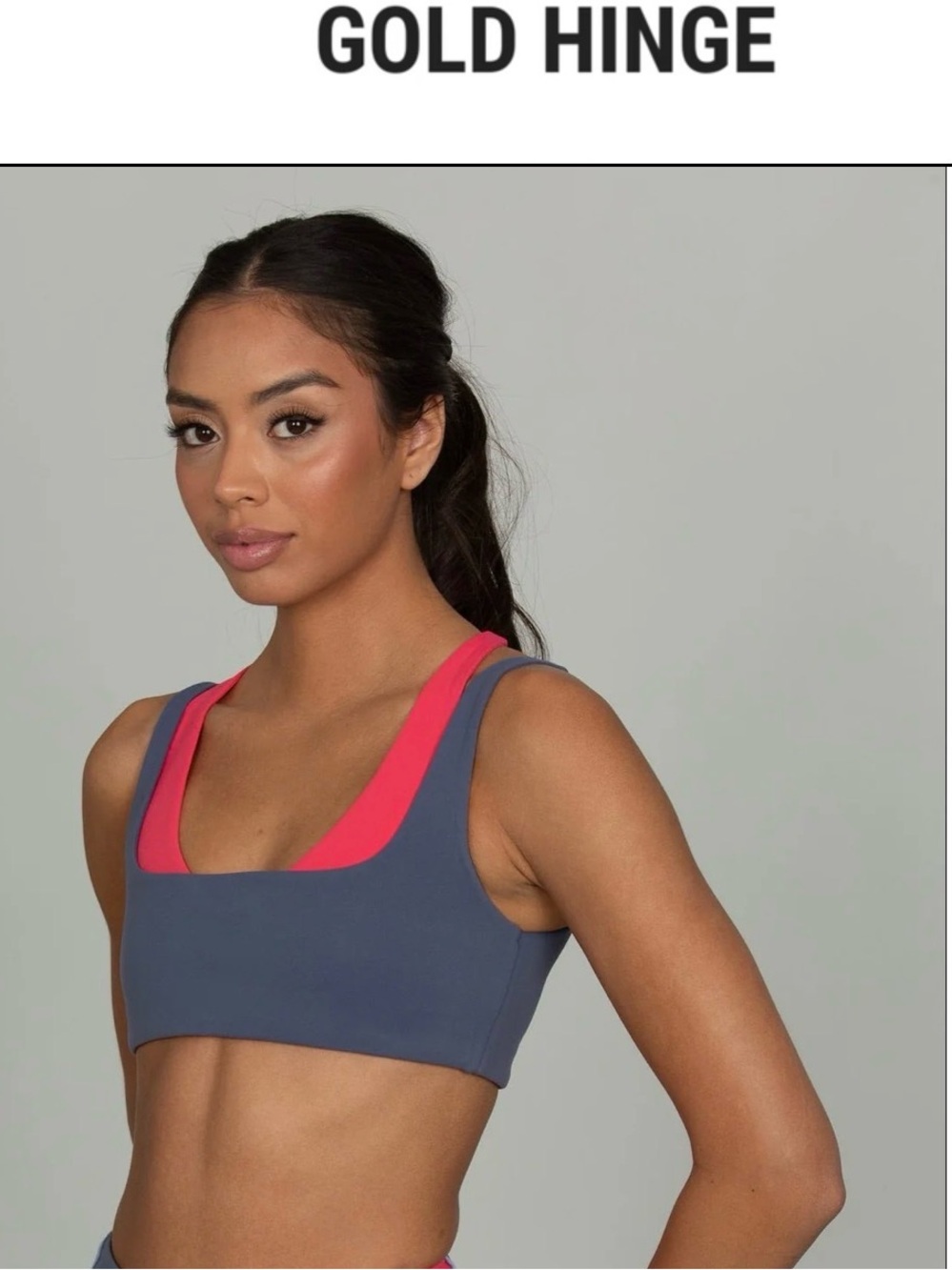 *TRADE* Gold hinge velocity strydeform bra